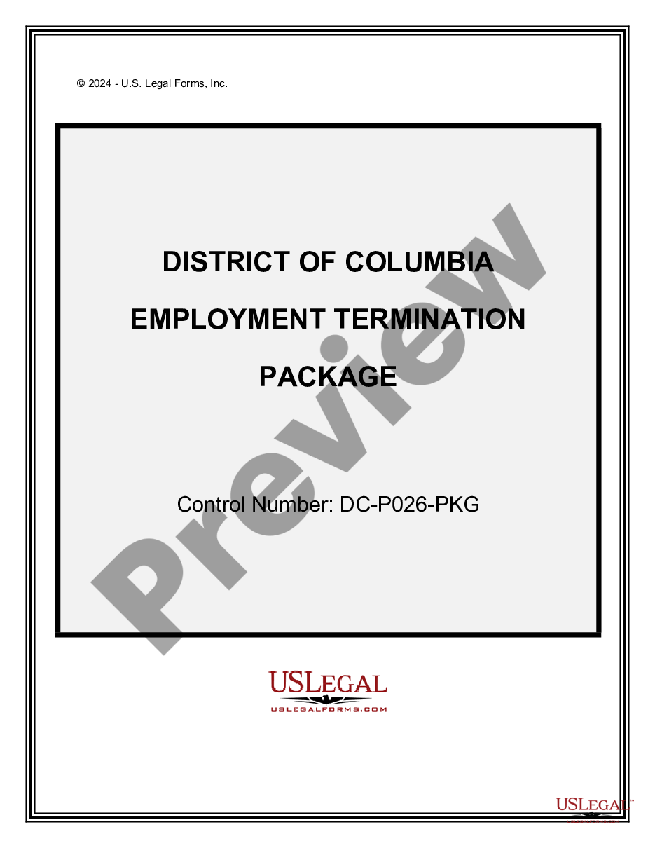 page 0 Employment or Job Termination Package preview