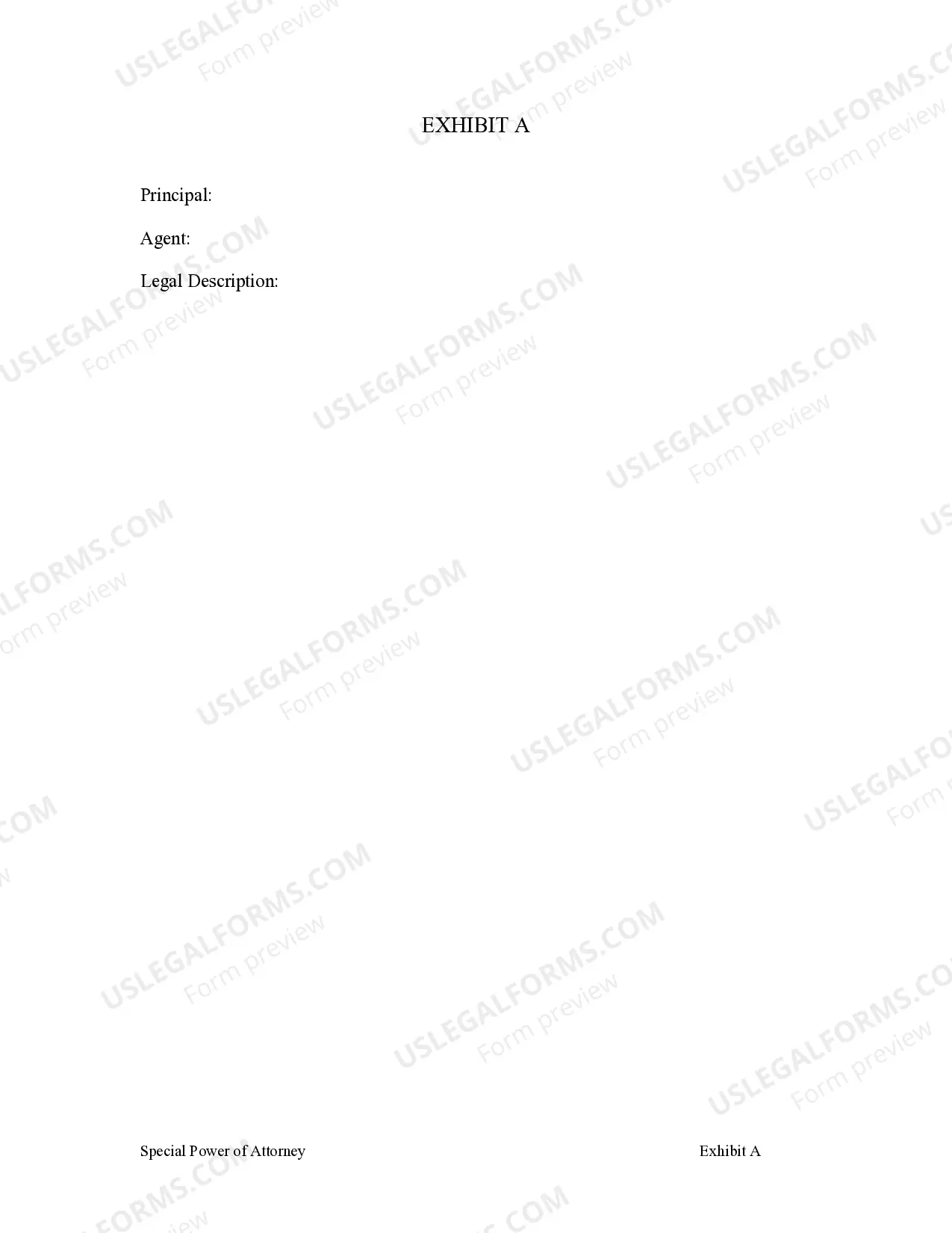 Preview Special or Limited Power of Attorney for Real Estate Sales Transaction By Seller