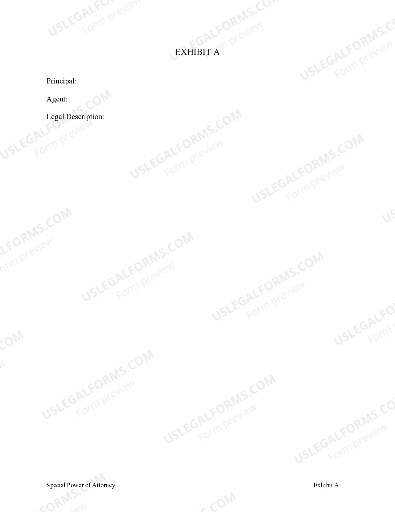 Preview Special or Limited Power of Attorney for Real Estate Purchase Transaction by Purchaser