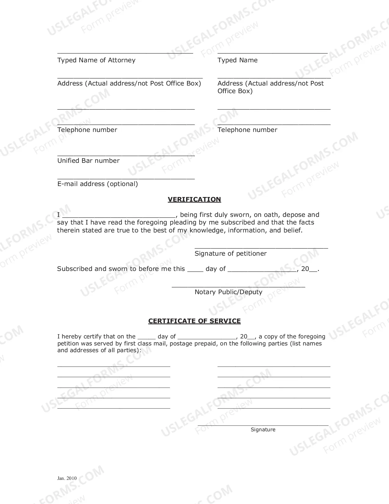 Preview Petition for Authority to Expend Funds and Order