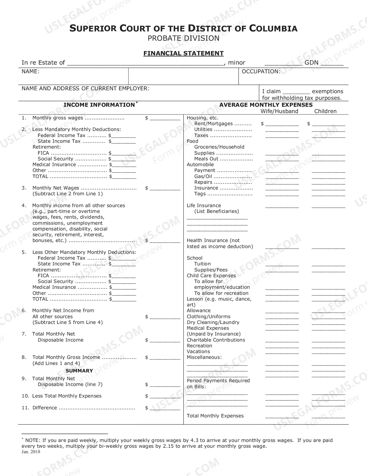 Preview Petition for Authority to Expend Funds and Order