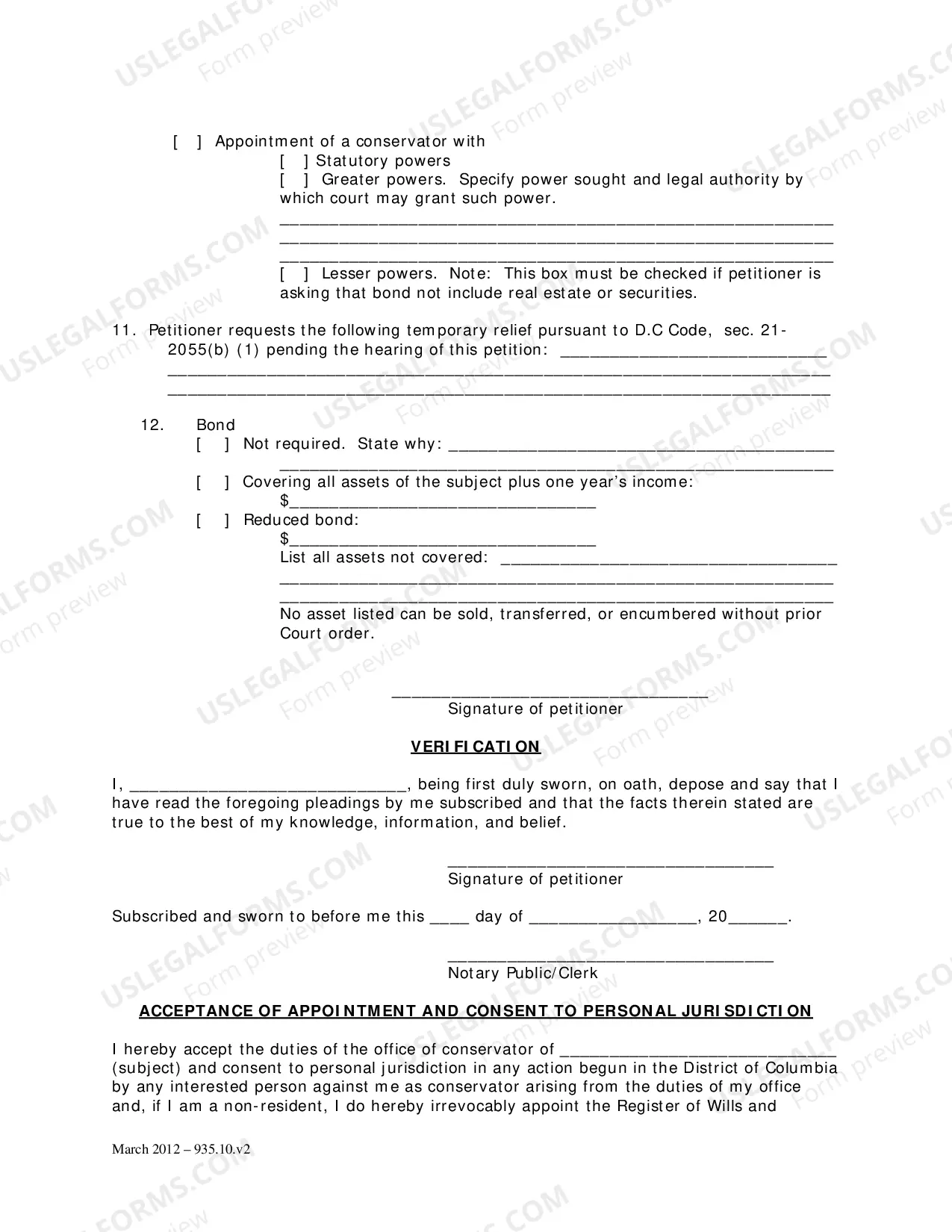 Preview Petition Regarding a Missing, Disappeared, or Detained Person