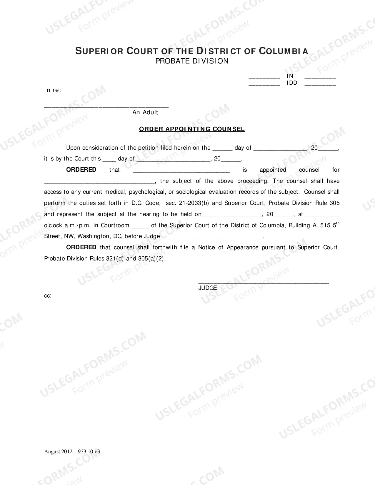 Preview Petition Post Appointment of Conservator for Instructions Regarding Statement of Claim