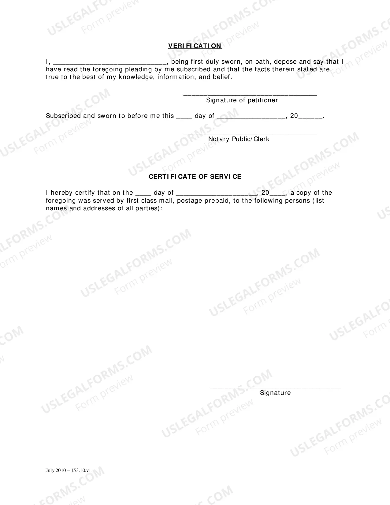 Preview Pro Se Petition