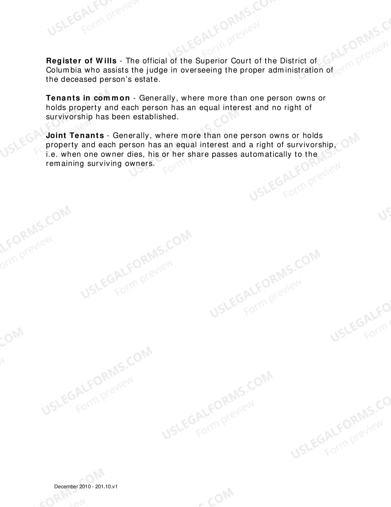 Preview Instructions for Completing Petition for Small Estate Affidavit