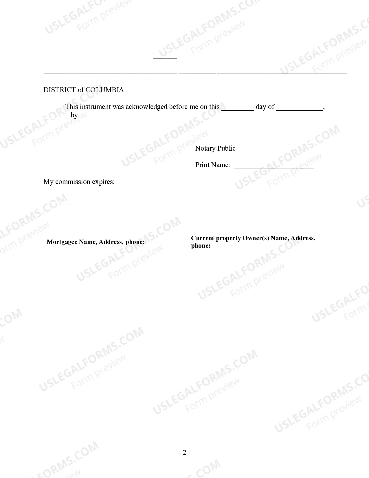 Preview Satisfaction, Release or Cancellation of Deed of Trust by Individual