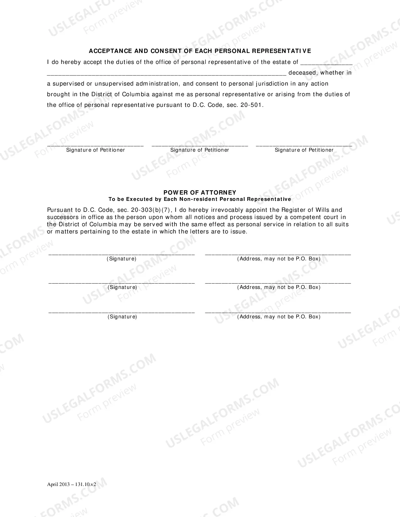 Preview Case Initiation-Abbreviated Probate (Adm)-Petition For Probate