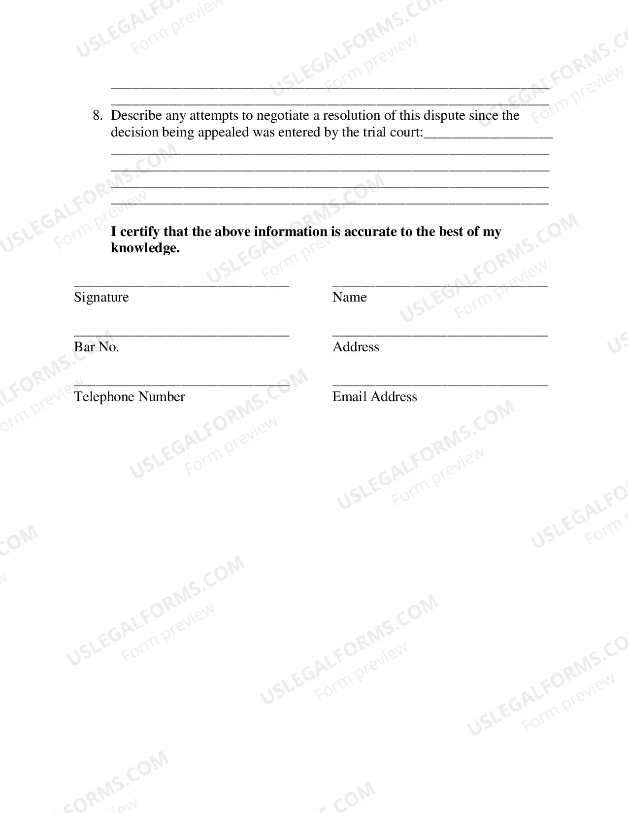 Preview Dcca Mediation Screening Form