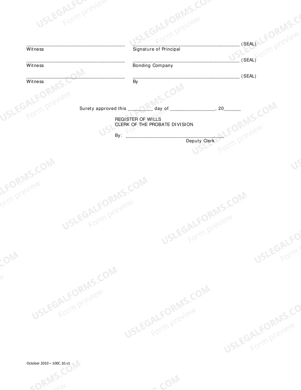 Preview General Undertaking