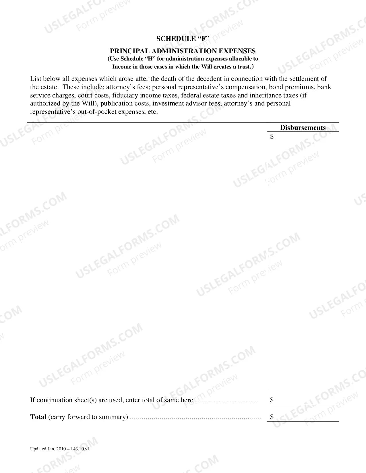 Preview Inventory and Accounting Forms (Adm)-Account and Order