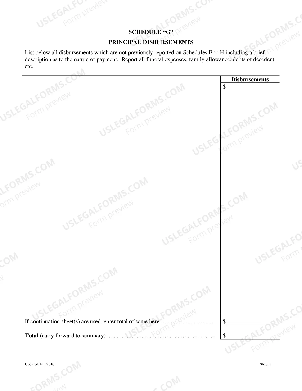 Preview Inventory and Accounting Forms (Adm)-Account and Order