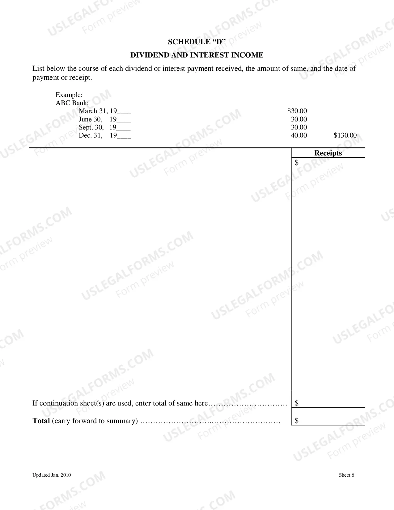 Preview Inventory and Accounting Forms (Adm)-Account and Order