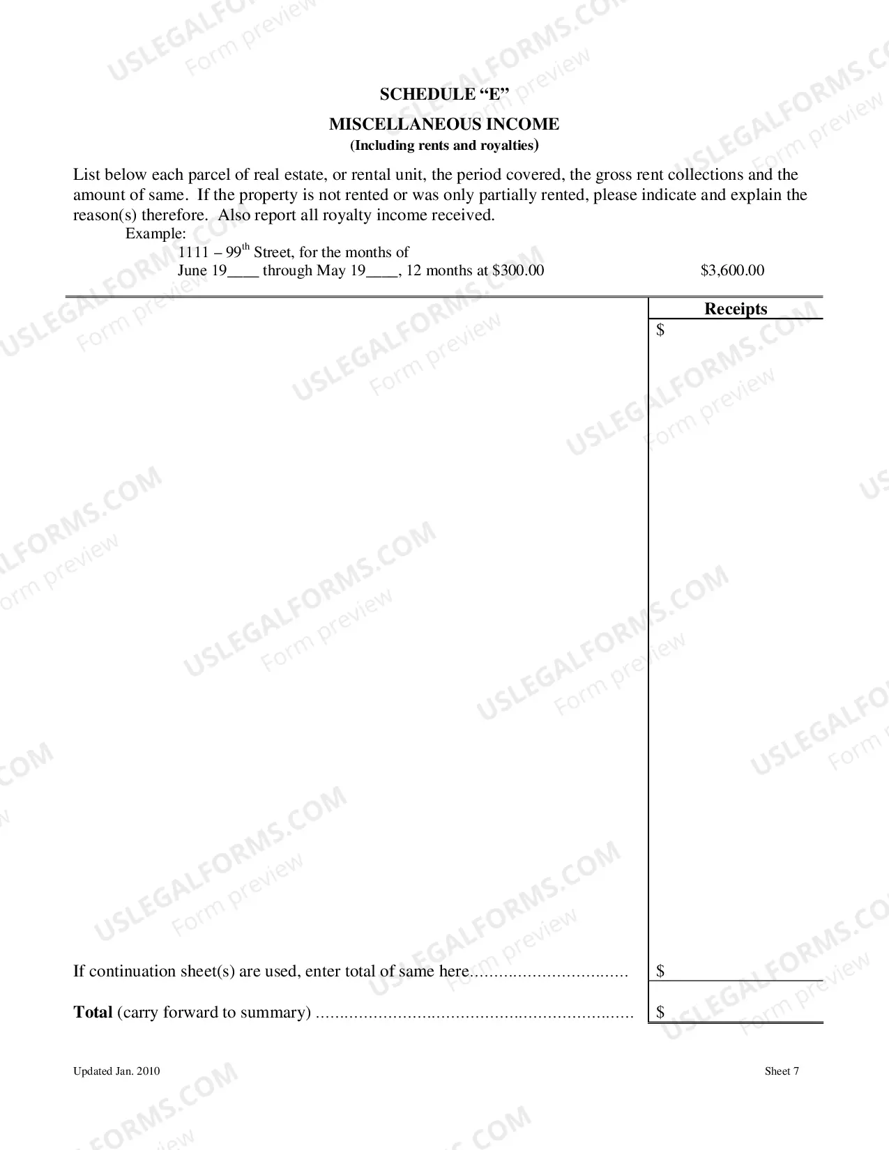 Preview Inventory and Accounting Forms (Adm)-Account and Order