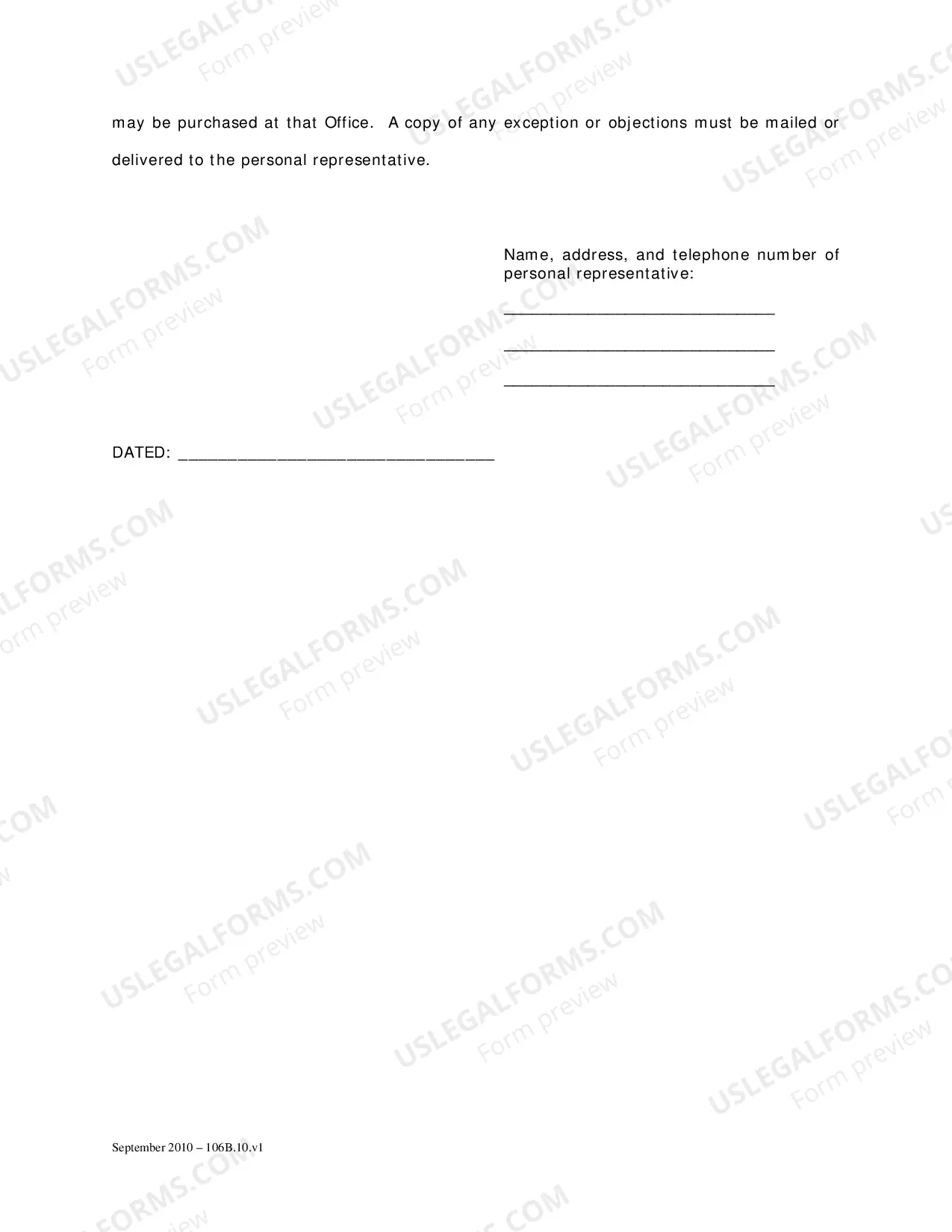 Preview Inventory and Accounting Forms (Adm)-Notice To Interested Persons of Filing An Account