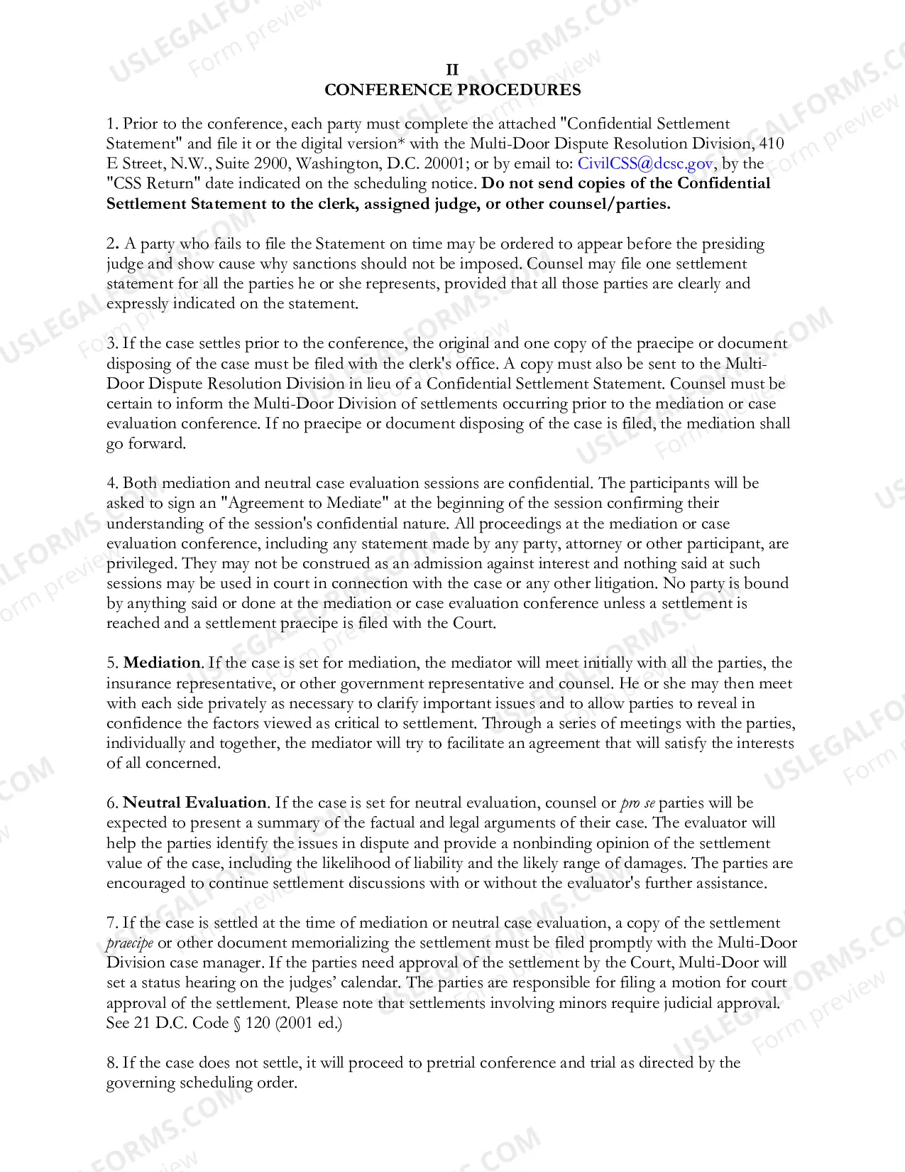 Preview Landlord & Tenant Confidential Settlement Statement
