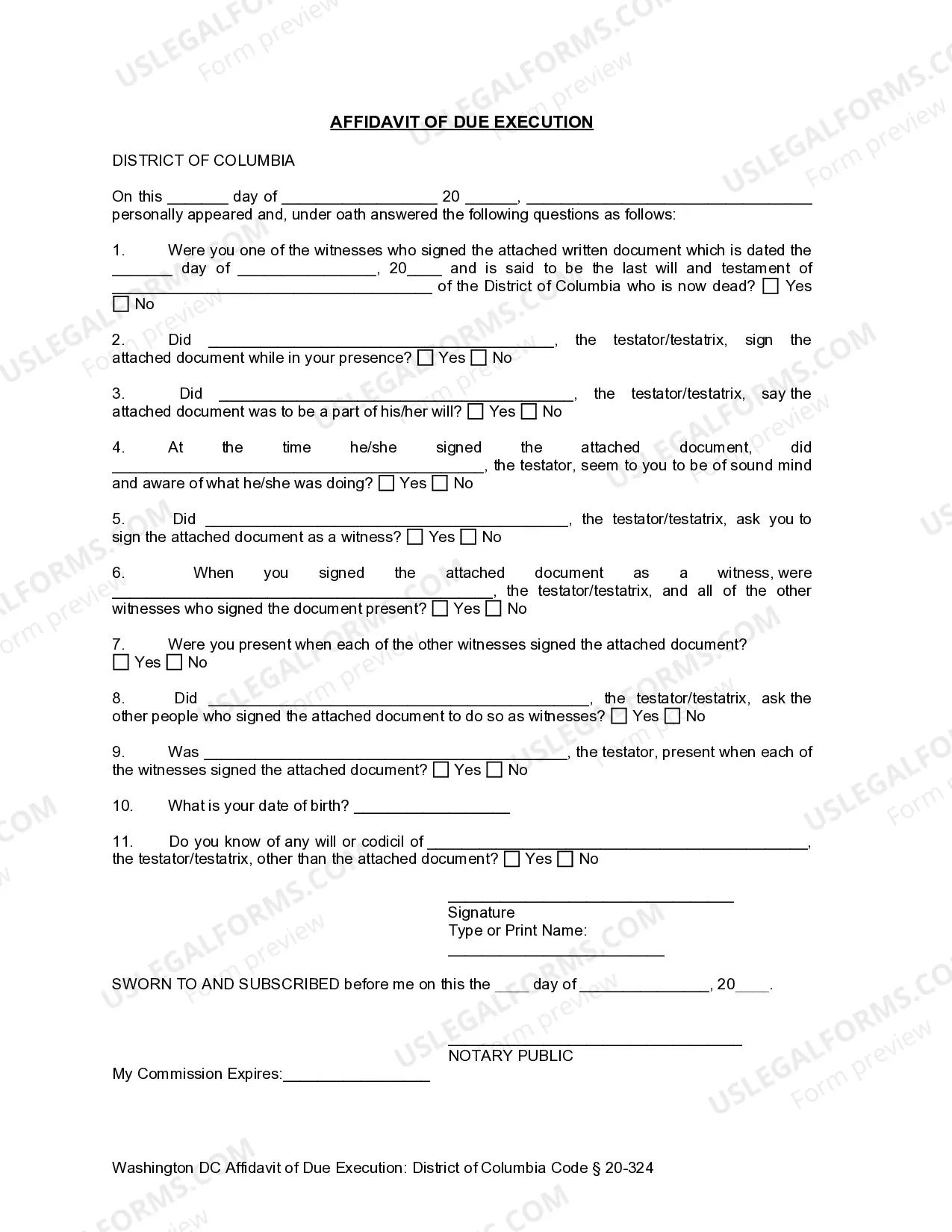 Preview Codicil to Will Form for Amending Your Will - Will Changes or Amendments