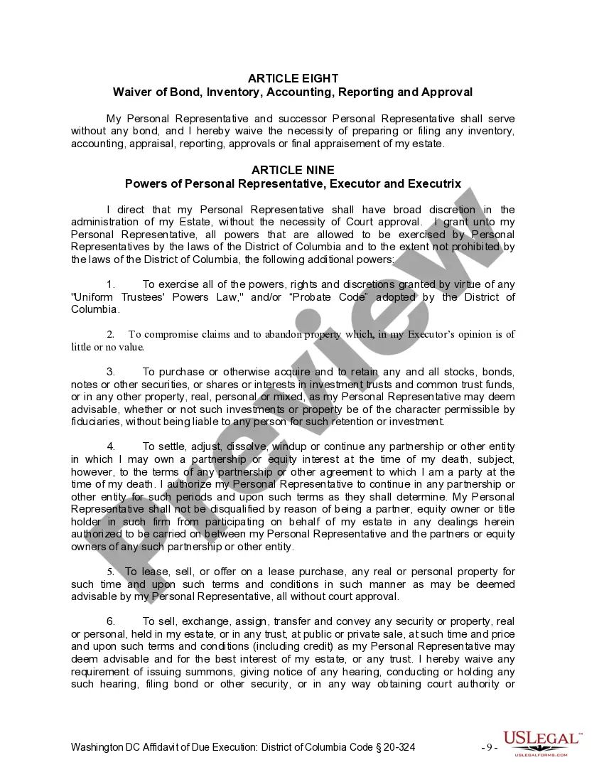 Preview Mutual Wills Package with Last Wills and Testaments for Married Couple with Adult Children