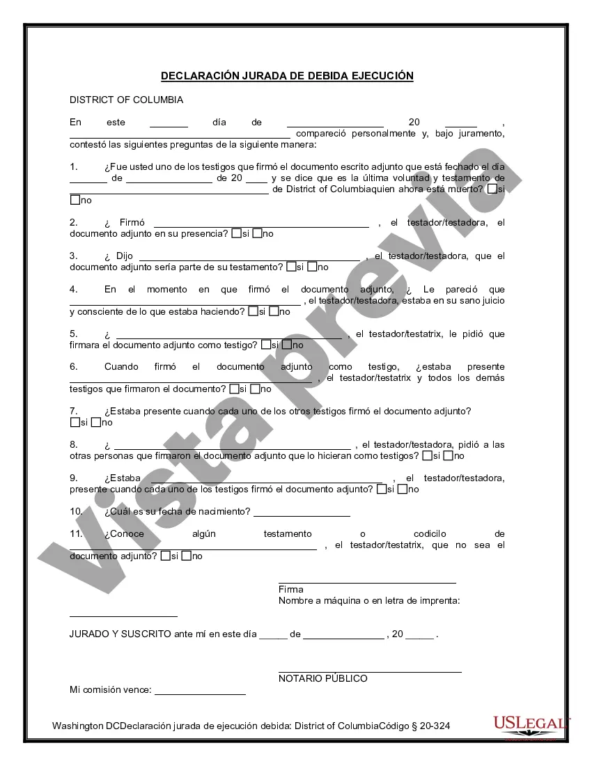 Preview Último testamento legal y formulario de testamento con todos los bienes en fideicomiso llamado testamento invertido