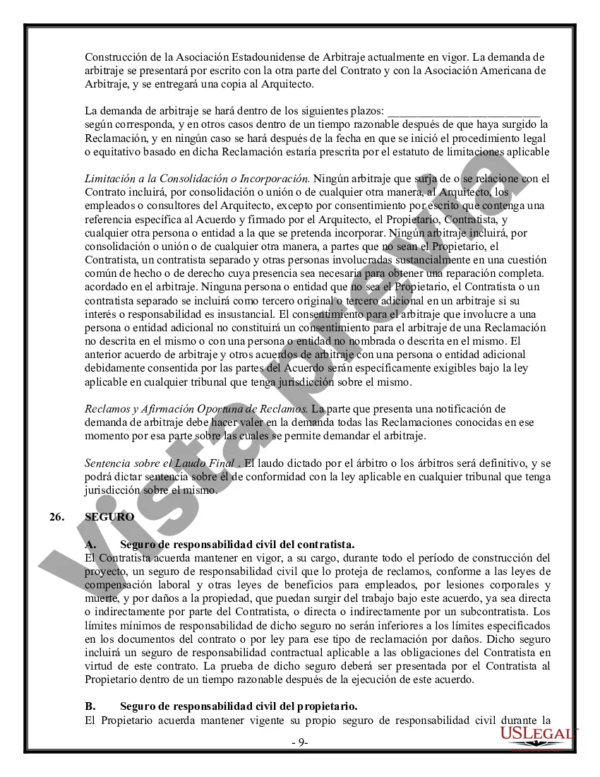 Preview Contrato Comercial para Contratista