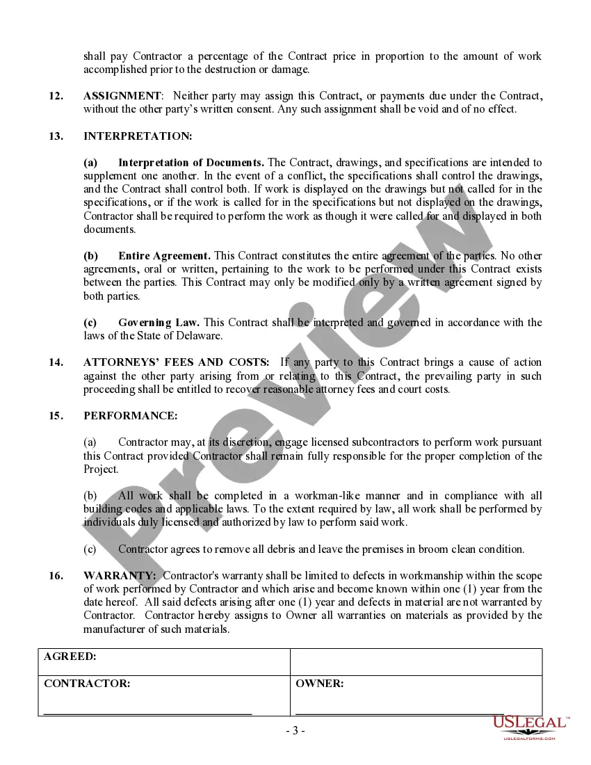 Preview Construction Contract Cost Plus or Fixed Fee