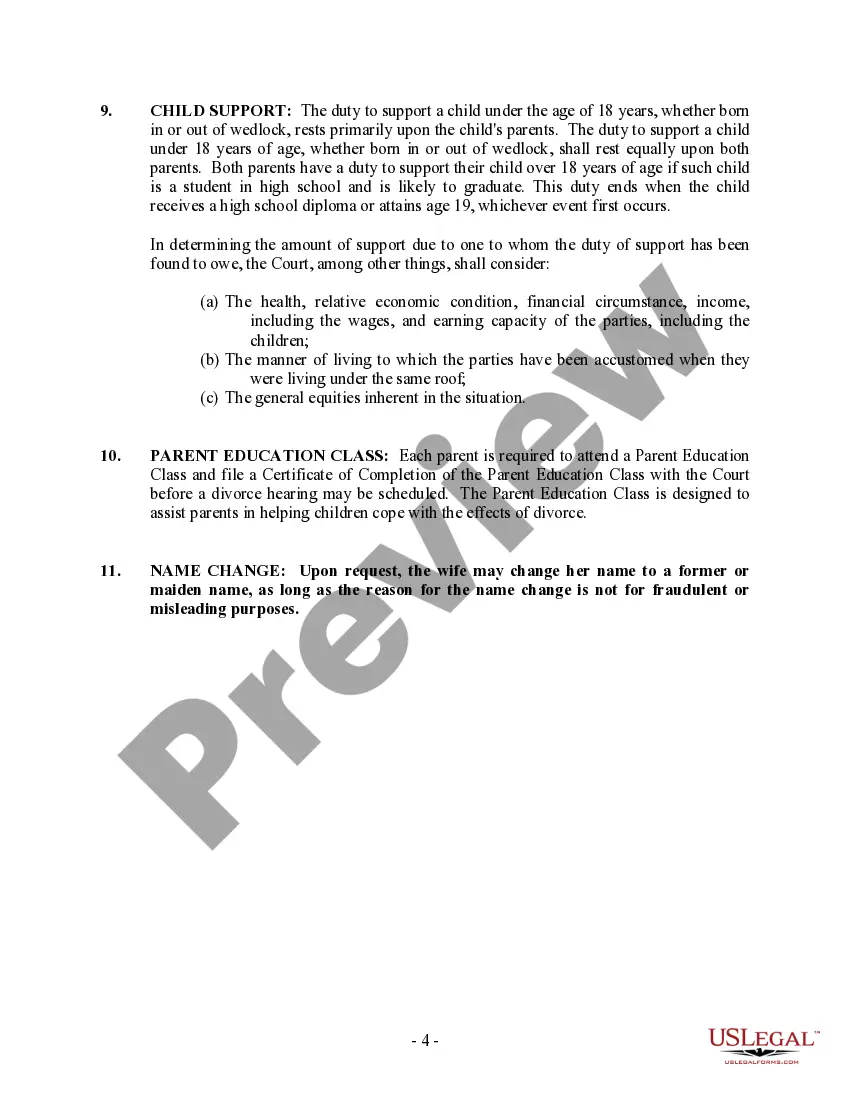 Get Delaware No-Fault Agreed Uncontested Divorce Package for Dissolution of Marriage for people with Minor Children Preview Delaware No-Fault Agreed Uncontested Divorce Package for Dissolution of Marriage for people with Minor Children