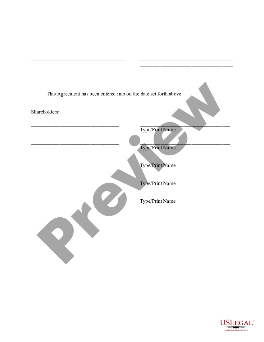 page 7 Delaware Pre-Incorporation Agreement, Shareholders Agreement and Confidentiality Agreement preview