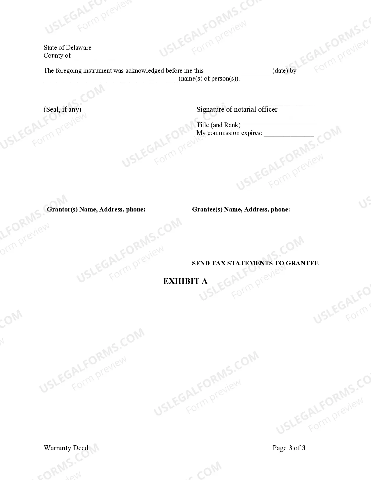 Preview Warranty Deed from Individual to Husband and Wife