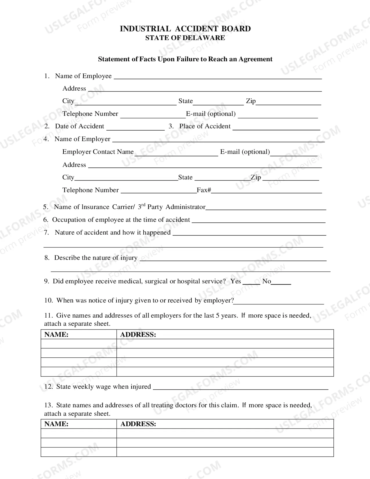 Preview Petition to Determine Compensation Due to Dependents of Deceased Employee