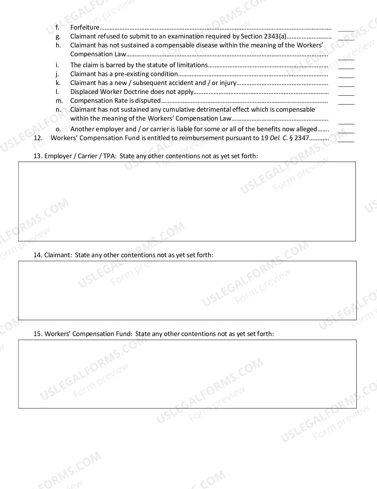 Preview Pre-Trial Memorandum