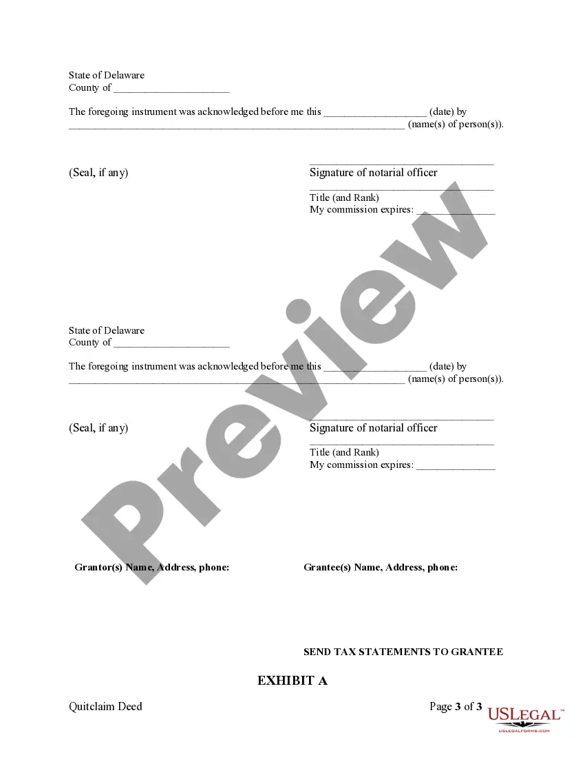 Preview Quitclaim Deed by Two Individuals to LLC