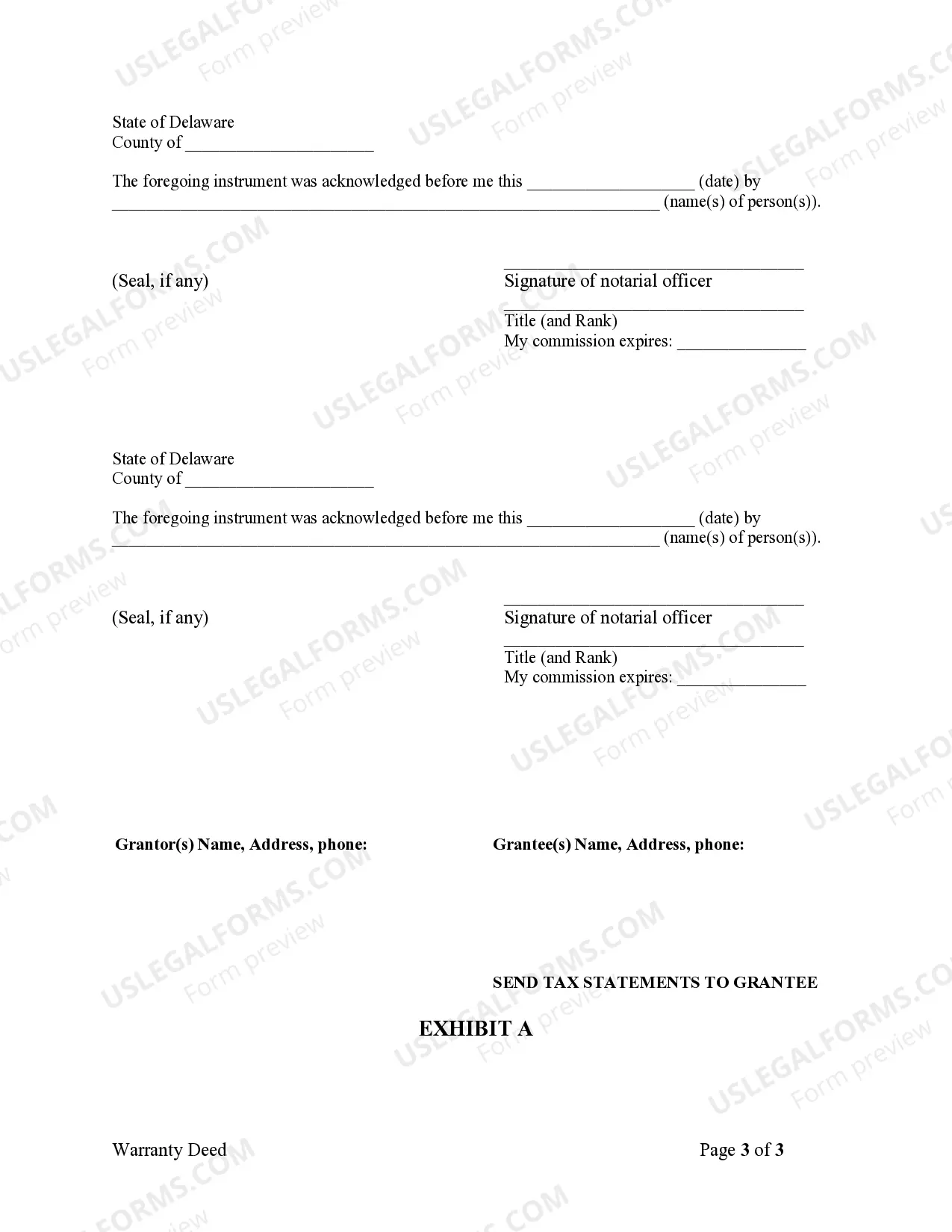 Preview Warranty Deed from two Individuals to LLC