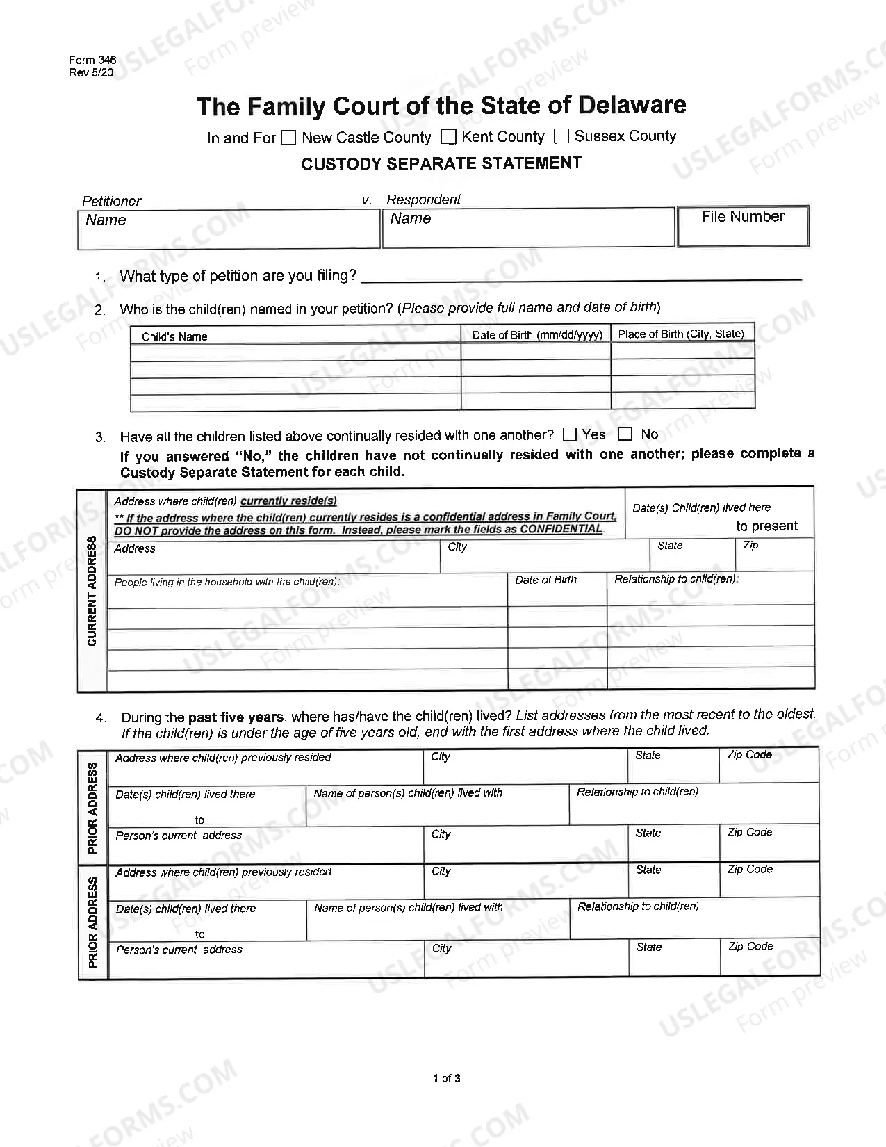 Preview Termination of Parental Rights Packet