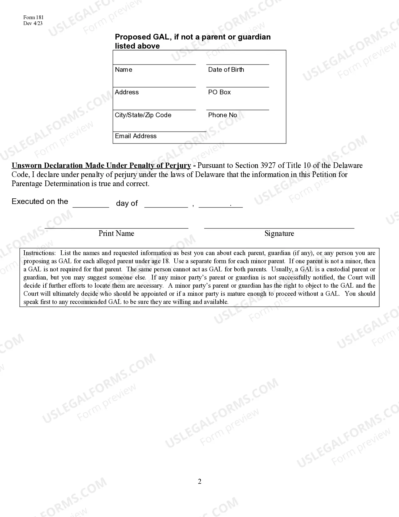 Preview Motion for Guardian Ad Litem GAL Appointment for Minor Parents