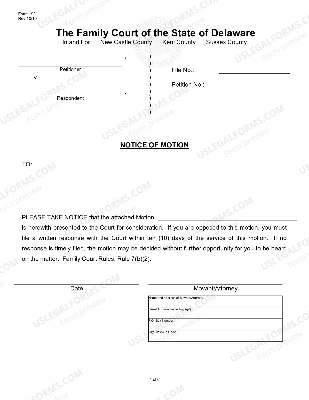 Preview Petitioners Motion for Dismissal