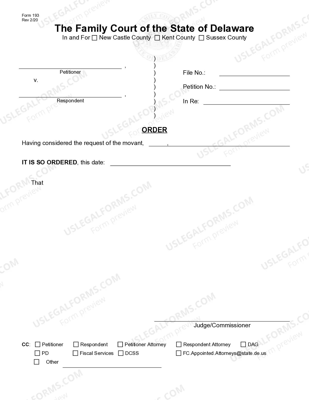 Preview Motion for Temporary Visitation