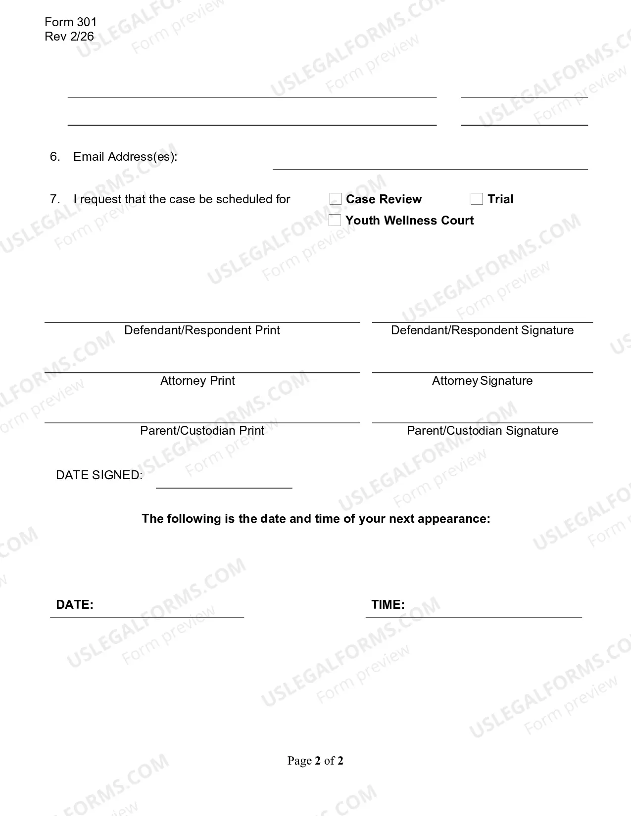 Preview Waiver of Arraignment - Rule 10-D
