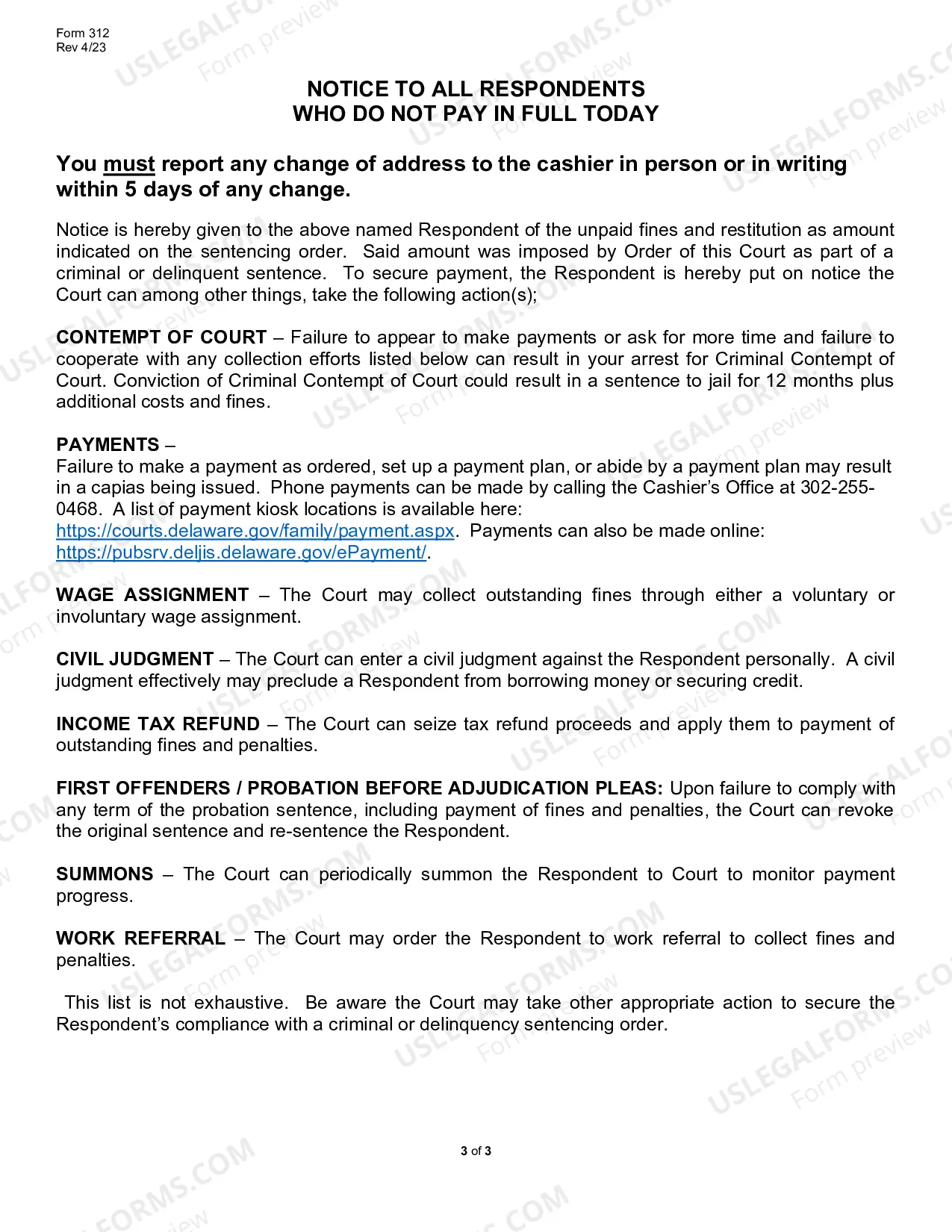 Preview DUI First Offender Program Interim Order