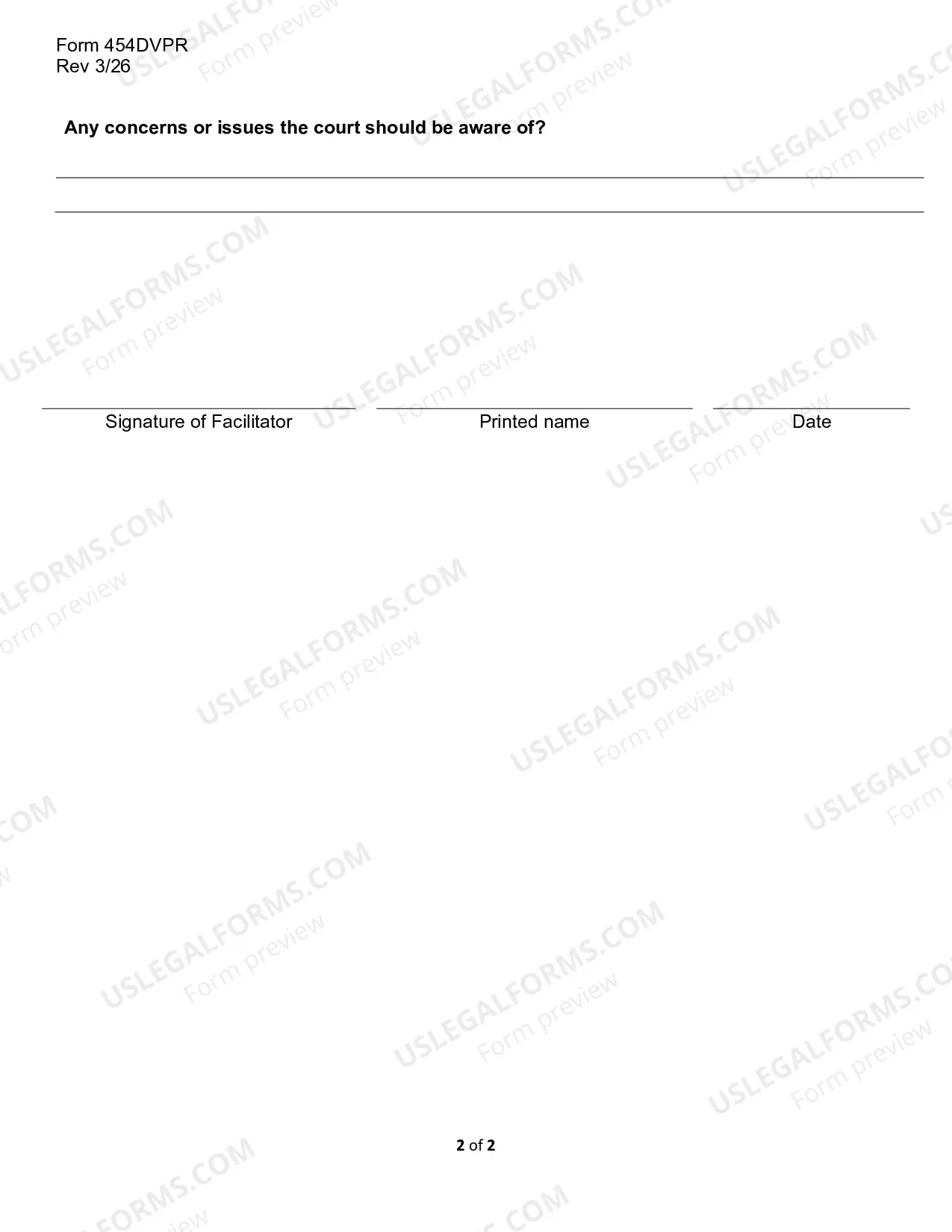 Preview Domestic Violence Treatment Program Progress Report