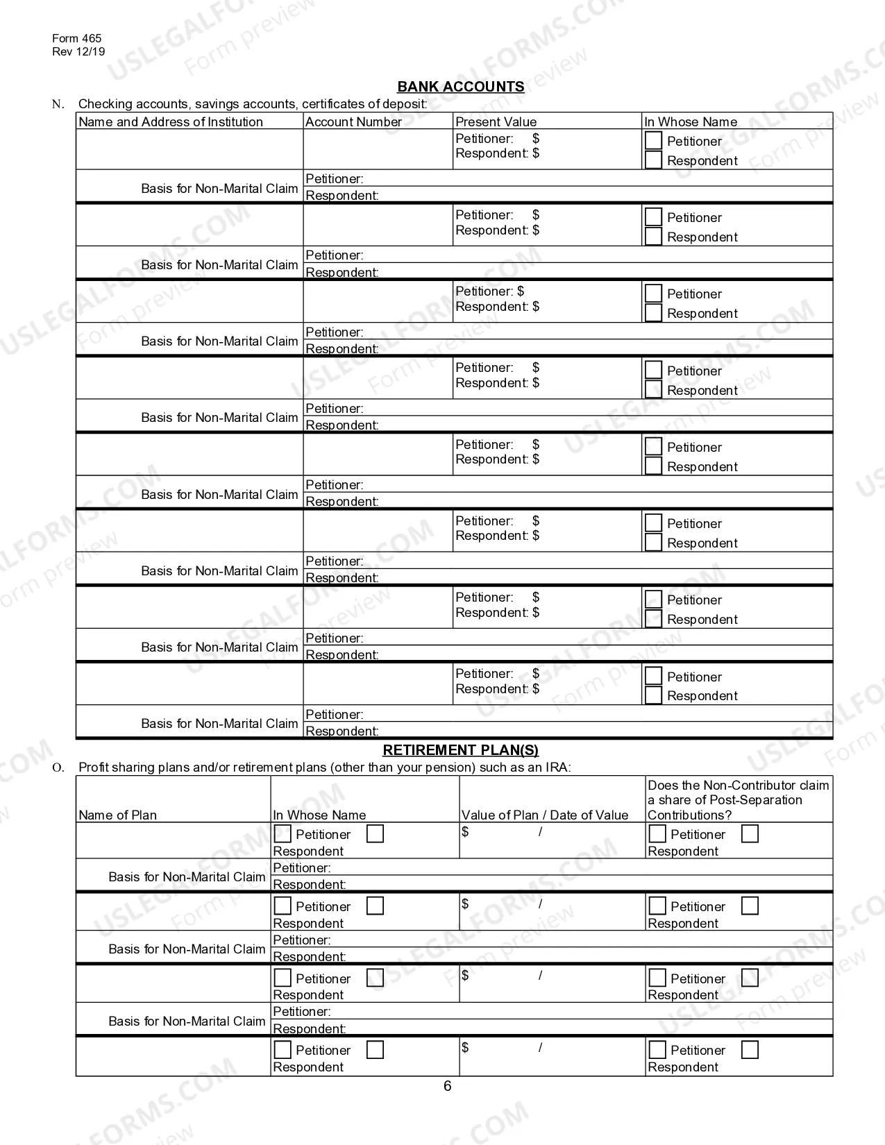 Preview Ancillary Financial Disclosure Report