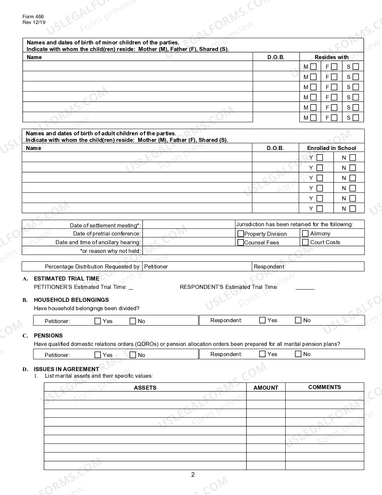Preview Ancillary Pretrial Stipulation