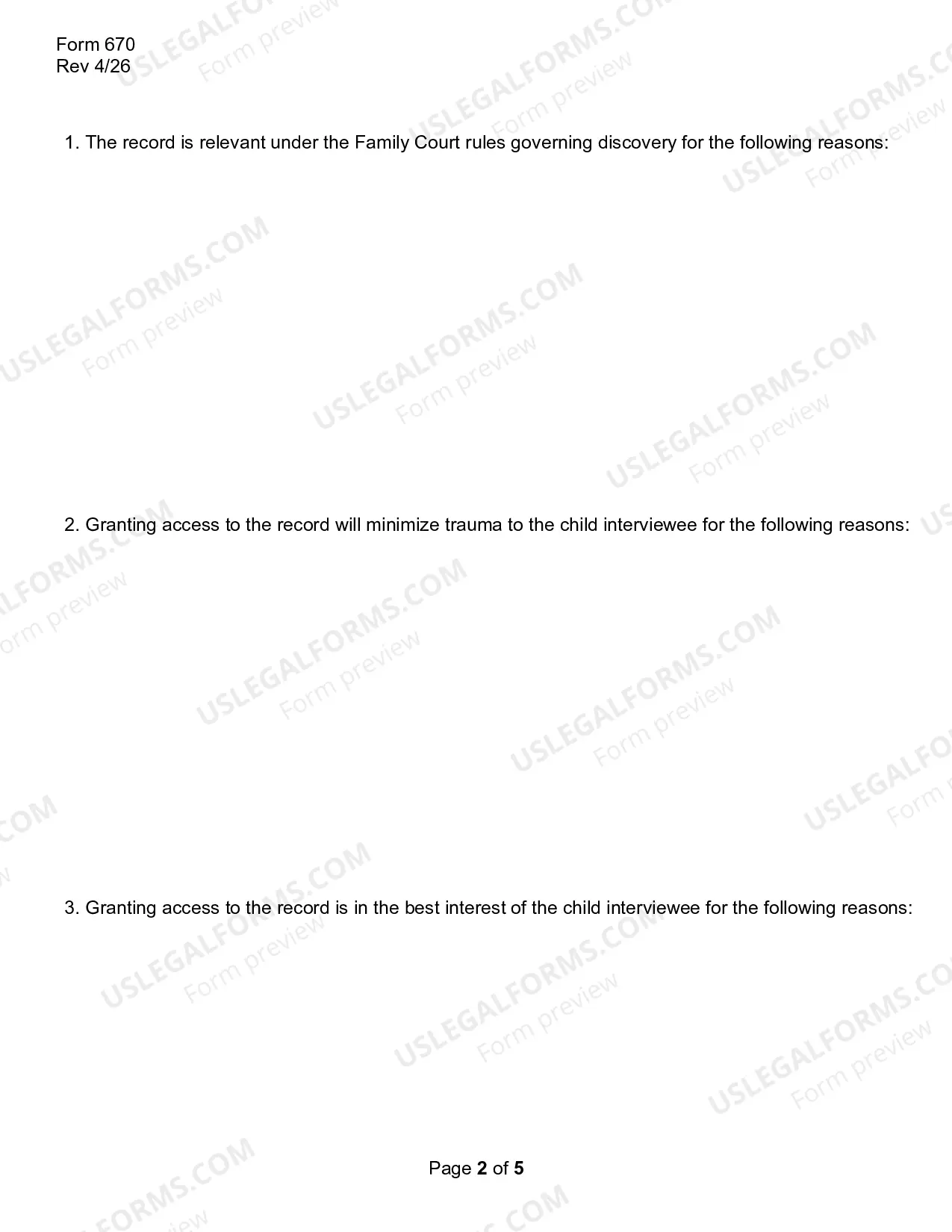 Preview Motion for Access to Forensic Interview Record Maintained by the Children's Advocacy Center