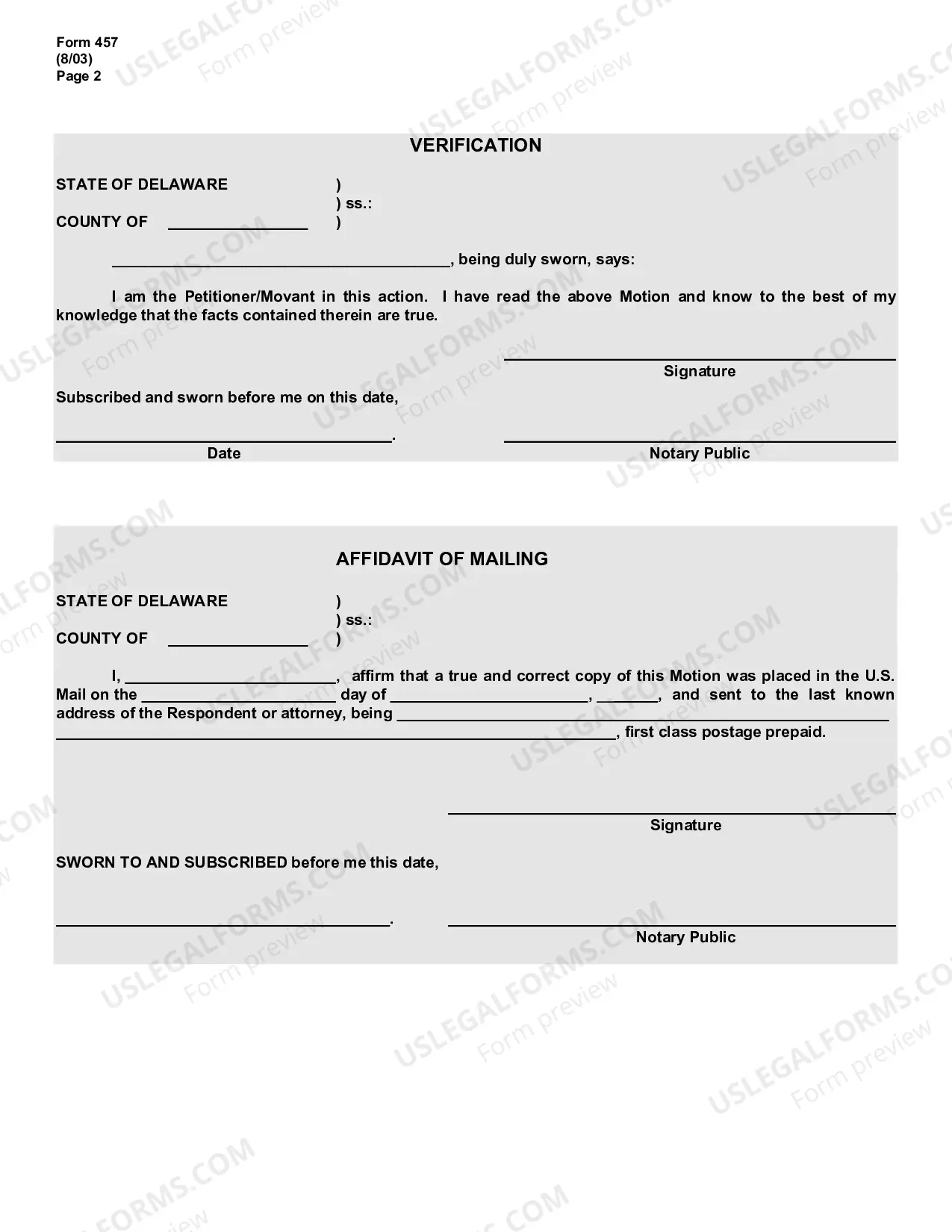 Preview Motion for Contempt of Order of PFA