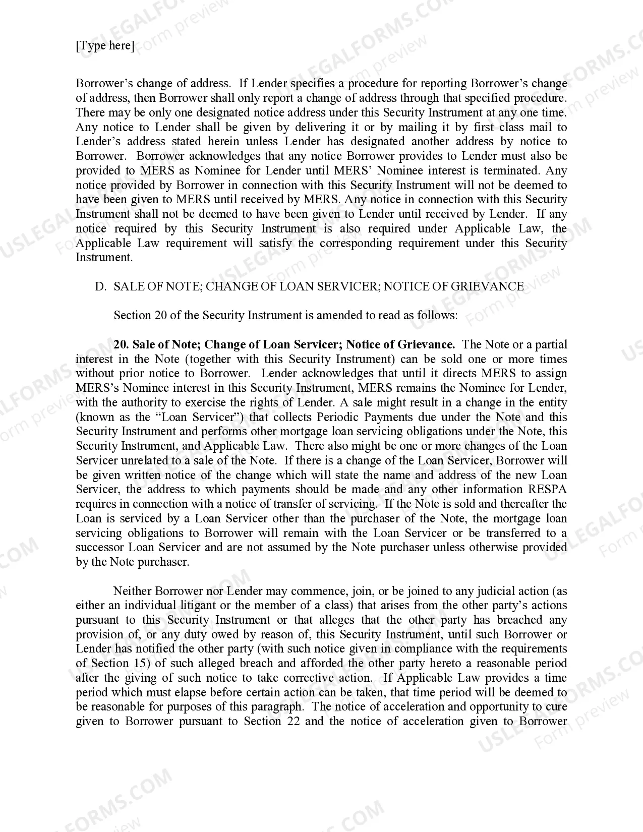 Preview Mortgage Electronic Registration Systems, Inc DE