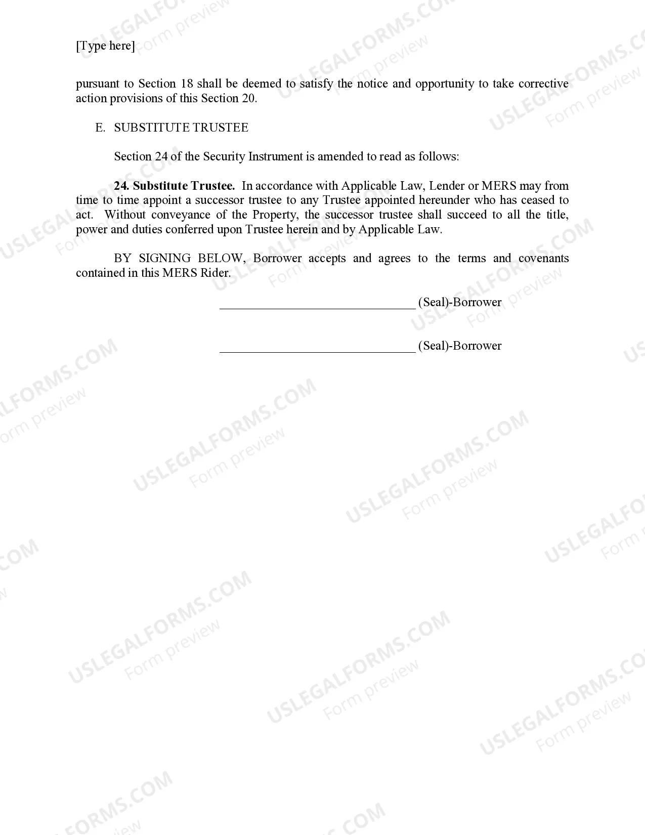 Preview Mortgage Electronic Registration Systems, Inc DE