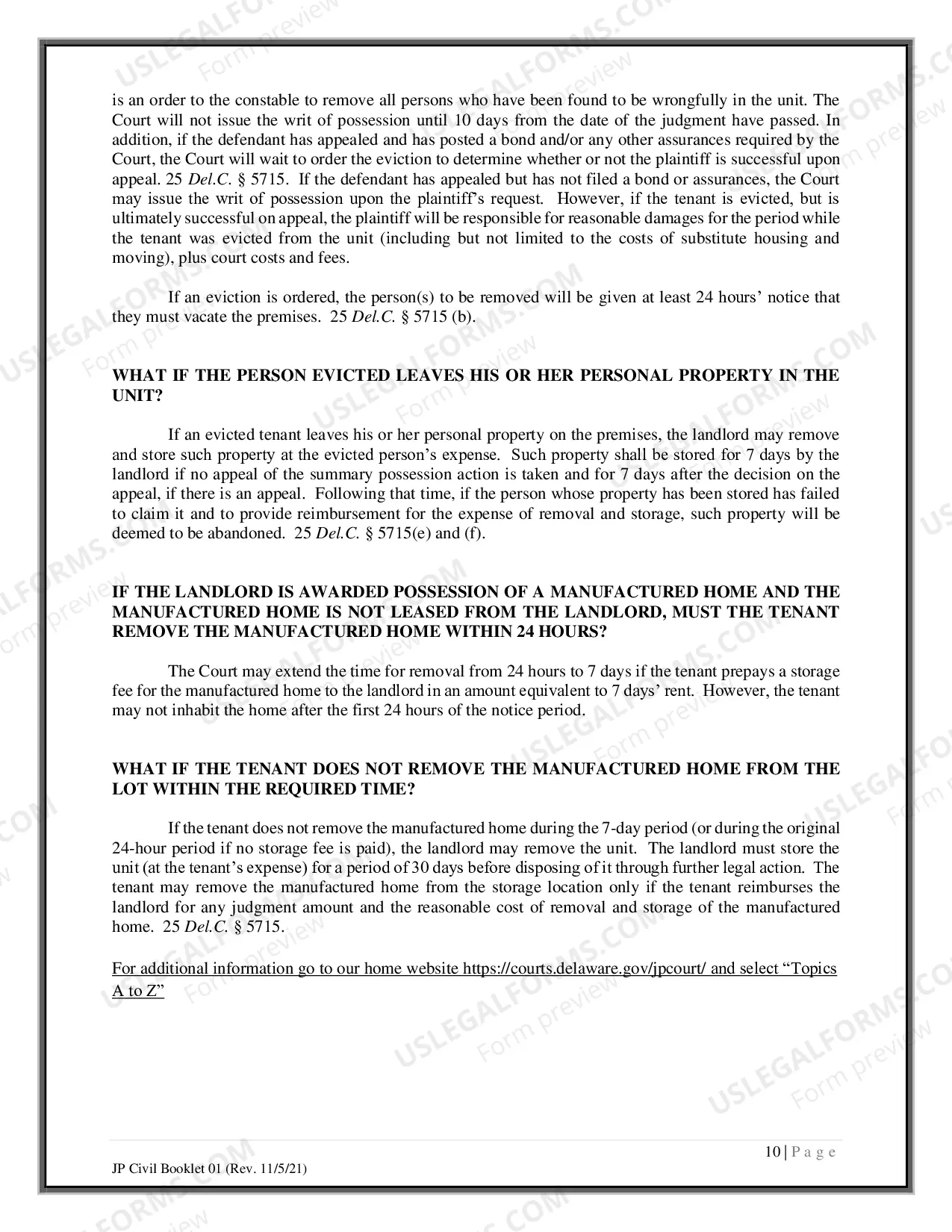 Preview How to File and Defend a Summary Possession Action