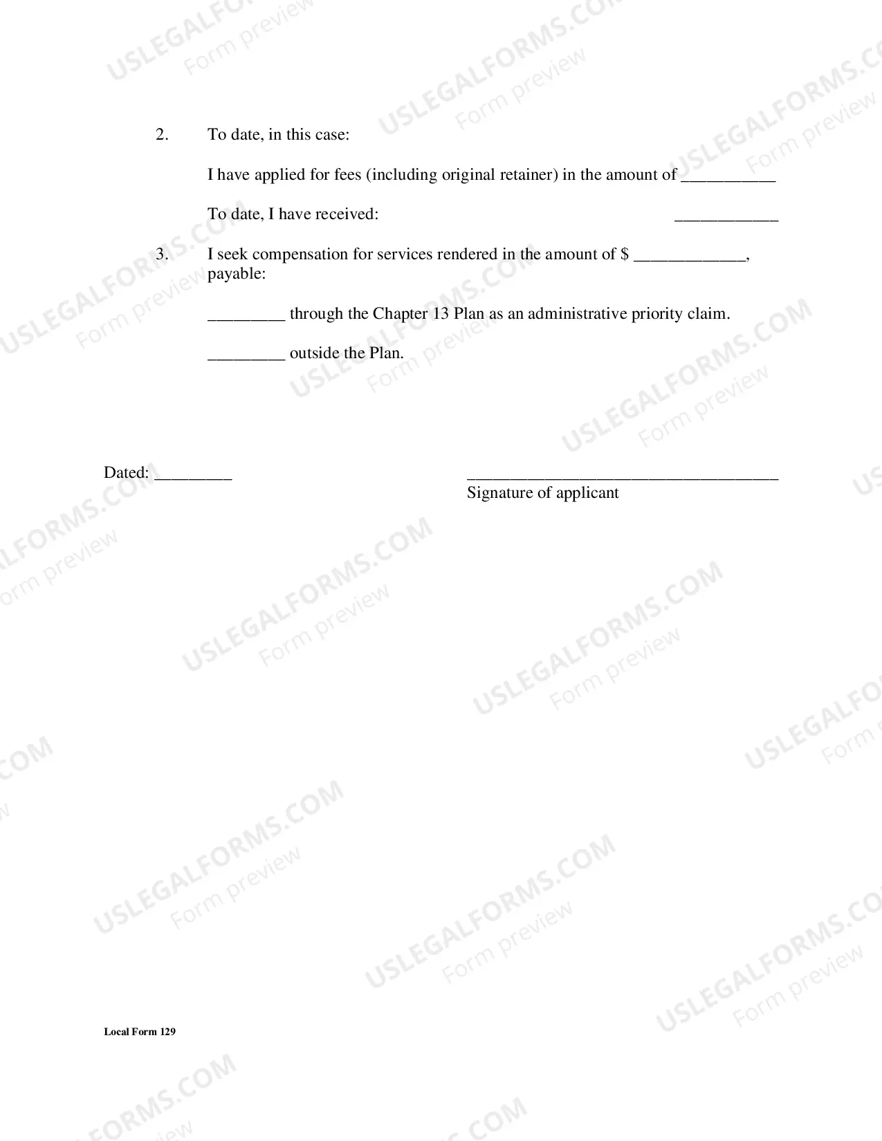 Preview Certification of Debtor(s) Counsel Supporting Supplemental Chapter 13 Fee