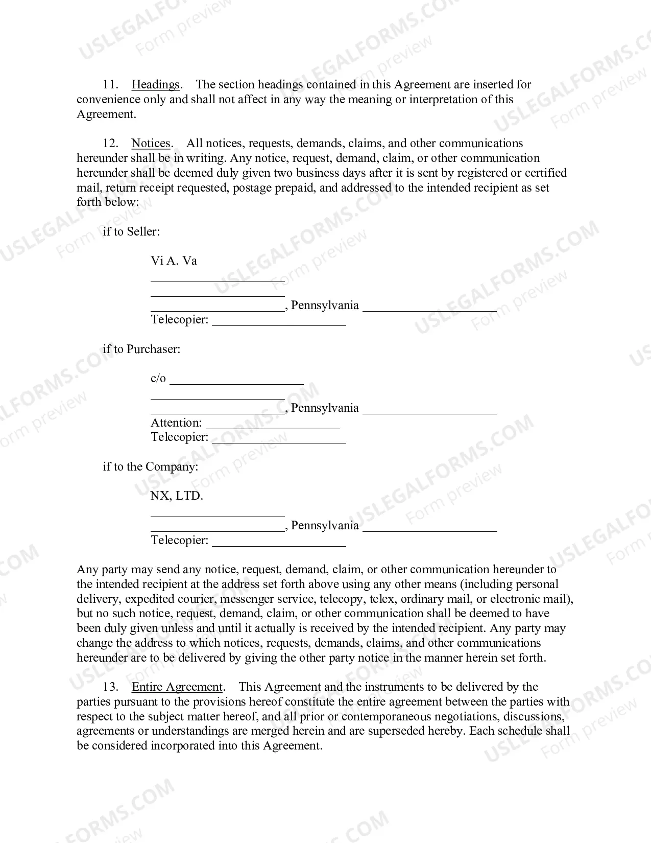 Preview Option Agreement