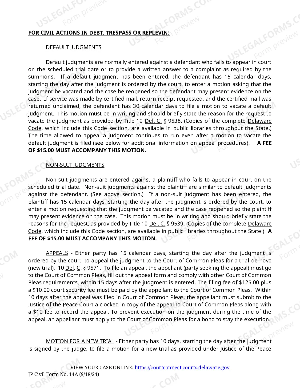 Preview CIVIL POST-JUDGMENT PROCEDURES