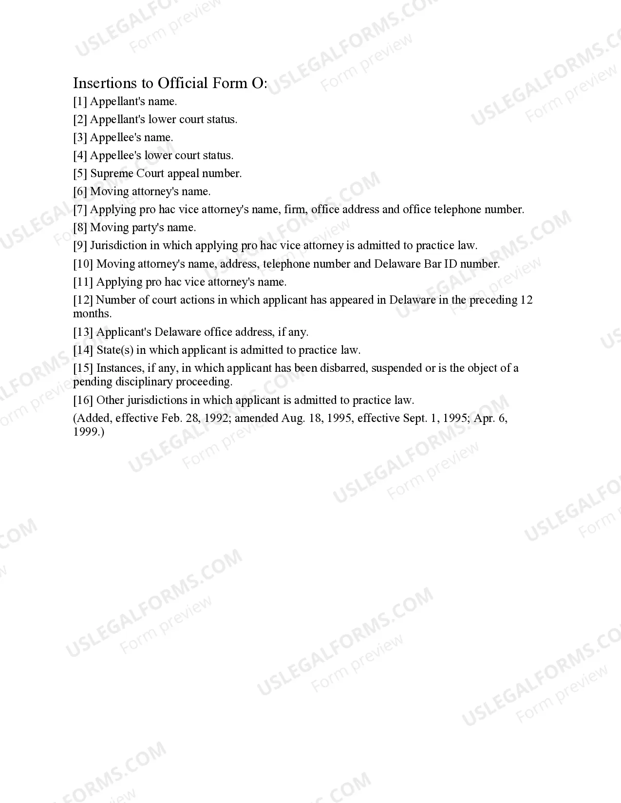 Preview Motion and order for admission pro hac vice