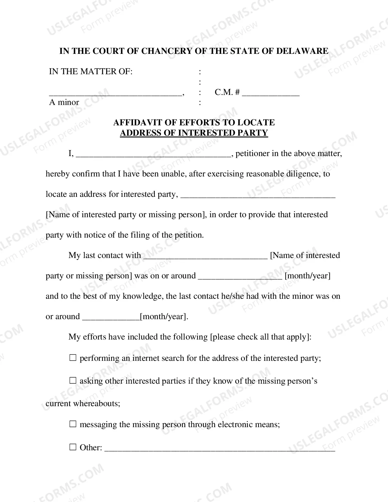 Preview Petition to Appoint Successor Custodian